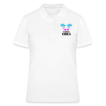 Ambiance estivale - Polo Femme - blanc - Devant - Ailine (174cm)