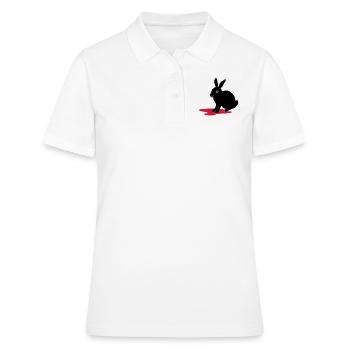 Vampinchen - Frauen Polo Shirt - Weiß - Vorne - Ailine (174cm)