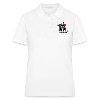 France-France - Polo Femme - blanc - Devant - Ailine (174cm)