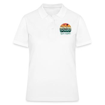 Good neighbor BW - Women's Polo Shirt - white - Front - Ailine (174cm)