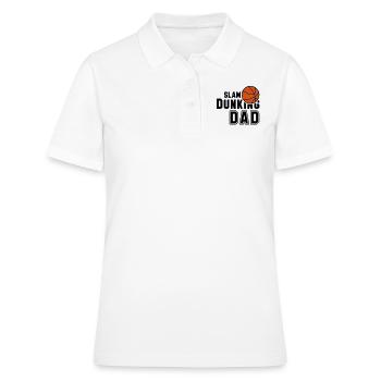 SLAM DUNKING DAD 2 Colors - Women's Polo Shirt - white - Front - Ailine (174cm)
