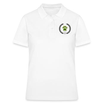 pfote kranz - Frauen Polo Shirt - Weiß - Vorne - Ailine (174cm)