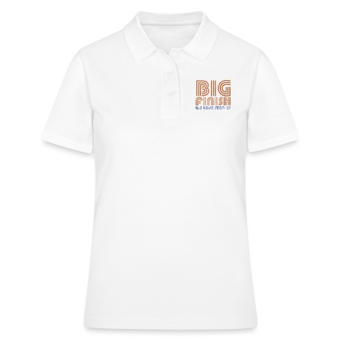 Retro Big Finish Logo - Women's Polo Shirt