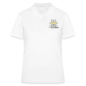 Doctor Chemistry PhD Idée Cadeau Chimiste Diplômé - Polo Femme - blanc - Devant - Ailine (174cm)