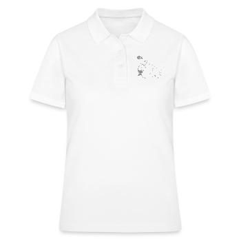 Teddy Bear Bunny - Women's Polo Shirt - white - Front - Ailine (174cm)