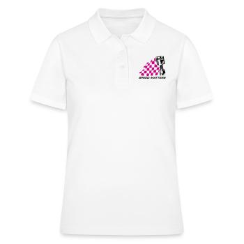 SPEED MATTERS (RACE FLAG, PISTON) - Women's Polo Shirt - white - Front - Ailine (174cm)