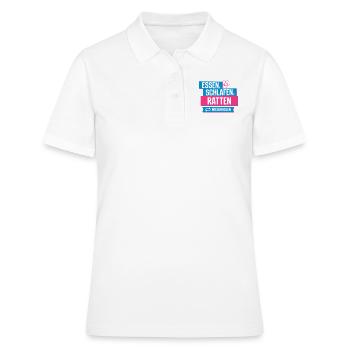 Hobby Ratten - Frauen Polo Shirt - Weiß - Vorne - Ailine (174cm)