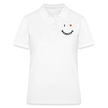 Medizin - Frauen Polo Shirt - Weiß - Vorne - Ailine (174cm)