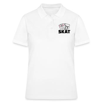 Skat - Polo Femme - blanc - Devant - Ailine (174cm)