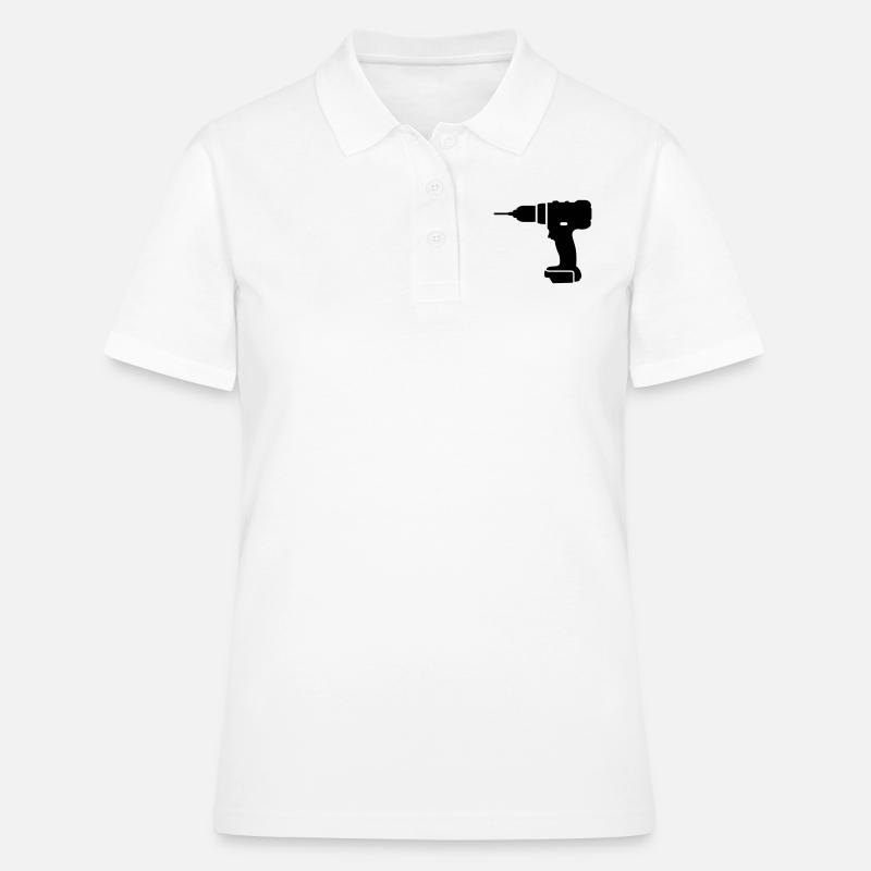 tools - Polo Femme - blanc