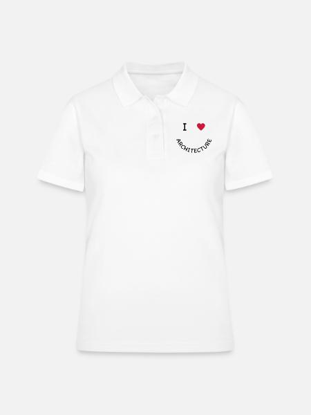 Architecture - Women's Polo Shirt - white
