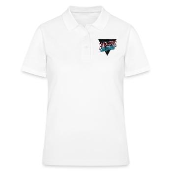 Ordinateur Citation Drôle BD Vacances de Noël - Polo Femme - blanc - Devant - Ailine (174cm)