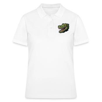 Alligator - Polo Femme - blanc - Devant - Ailine (174cm)