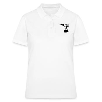 outils - Polo Femme - blanc - Devant - Ailine (174cm)