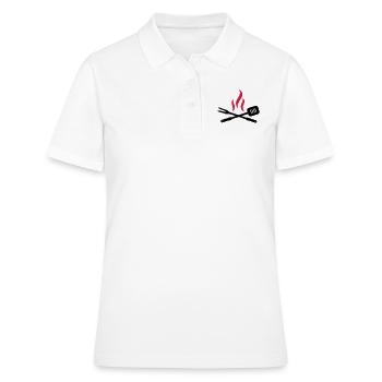 BBQ - Polo Femme - blanc - Devant - Ailine (174cm)