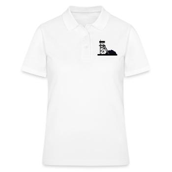 travailleurs de la mine mine mine mineur charbon kohle5 - Polo Femme - blanc - Devant - Ailine (174cm)