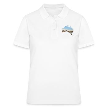 Sydney - Polo Femme - blanc - Devant - Ailine (174cm)