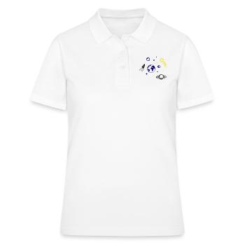 univers - Polo Femme - blanc - Devant - Ailine (174cm)