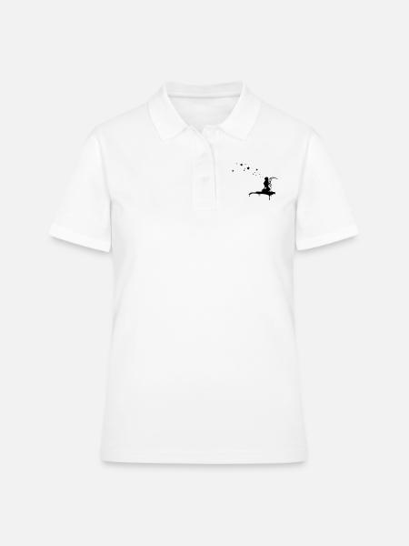fairy, pixi, elf, star - Polo Femme - blanc