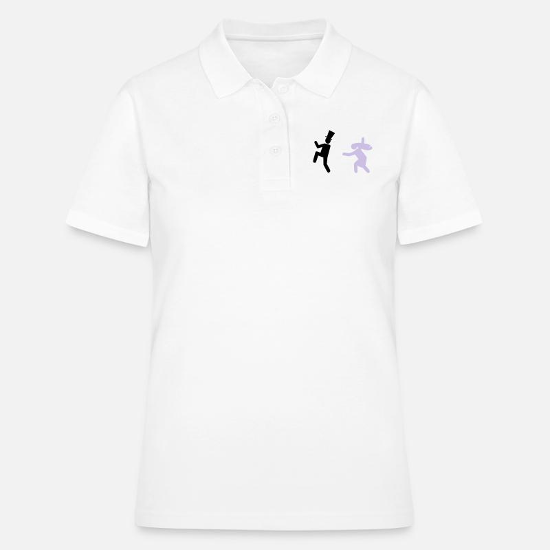 Running Groom - Women's Polo Shirt - white