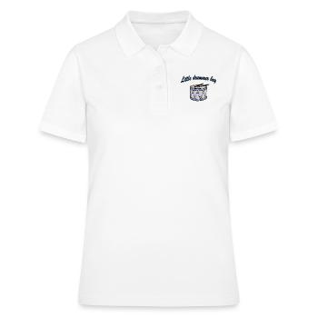 little drummer boy - Frauen Polo Shirt - Weiß - Vorne - Ailine (174cm)