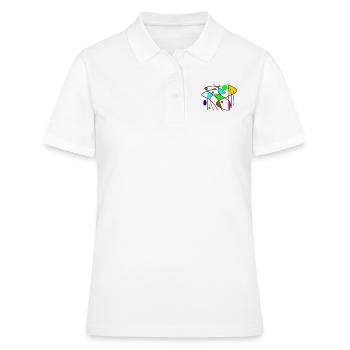 Modern - Women's Polo Shirt - white - Front - Ailine (174cm)