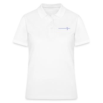 True Warriors blanc - Polo Femme - blanc - Devant - Ailine (174cm)
