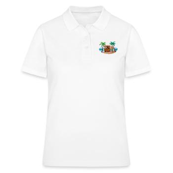 Tiki Combi - Polo Femme - blanc - Devant - Ailine (174cm)