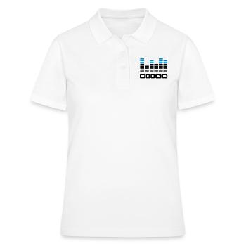 Equalizer - Women's Polo Shirt - white - Front - Ailine (174cm)