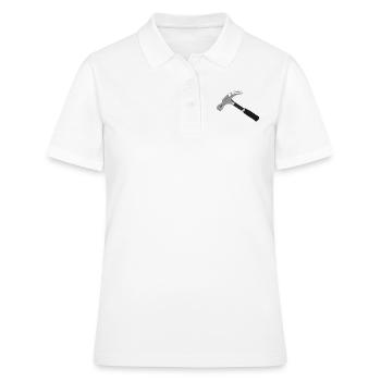 Hammer - Frauen Polo Shirt - Weiß - Vorne - Ailine (174cm)