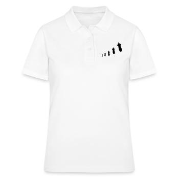 Bombs - Frauen Polo Shirt - Weiß - Vorne - Ailine (174cm)