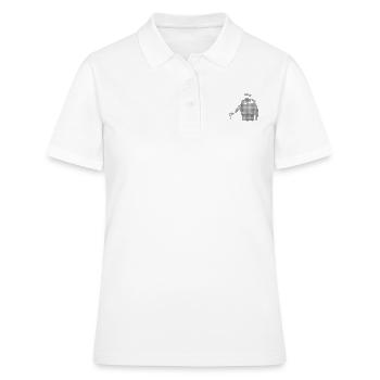 Bekannte Personen: Sergeant Pepperspray - Frauen Polo Shirt - Weiß - Vorne - Ailine (174cm)
