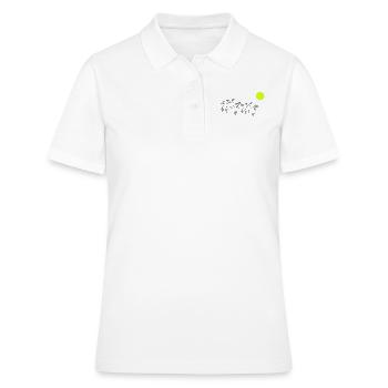Palmiers - Polo Femme - blanc - Devant - Ailine (174cm)