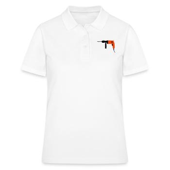 outils - Polo Femme - blanc - Devant - Ailine (174cm)