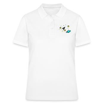 Univers - Polo Femme - blanc - Devant - Ailine (174cm)
