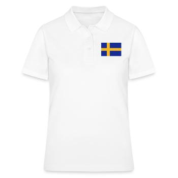 drapeau_suede - Frauen Polo Shirt - Weiß - Vorne - Ailine (174cm)