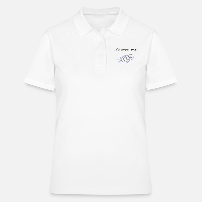 It es audit day - Frauen Polo Shirt - Weiß