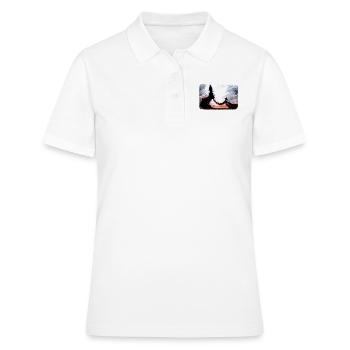 Verlies - Frauen Polo Shirt - Weiß - Vorne - Ailine (174cm)