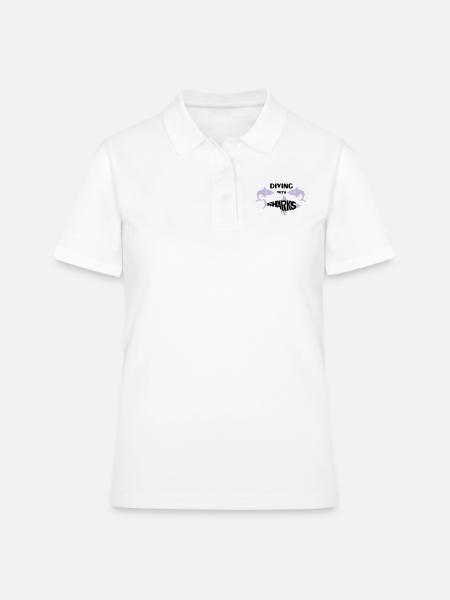 Plongée avec les requins - Polo Femme - blanc