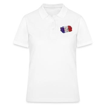 France France - Polo Femme - blanc - Devant - Ailine (174cm)