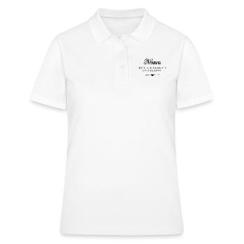 Nounou adorable fée - Polo Femme - blanc - Devant - Ailine (174cm)