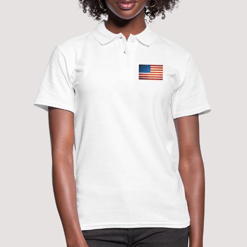 USA Flagge - Frauen Polo Shirt