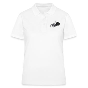 Camion camion - Polo Femme - blanc - Devant - Ailine (174cm)