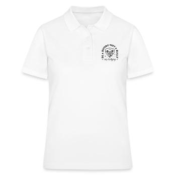 Lutte contre le harcèlement scolaire - Polo Femme - blanc - Devant - Ailine (174cm)