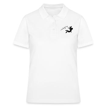 Baisse des prix (noir) - Polo Femme - blanc - Devant - Ailine (174cm)