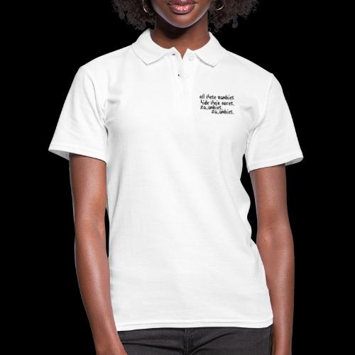 zo_ombie - Frauen Polo Shirt