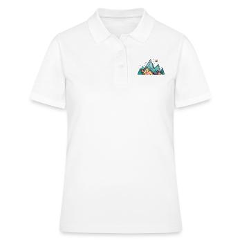 Montagne - Polo Femme - blanc - Devant - Ailine (174cm)