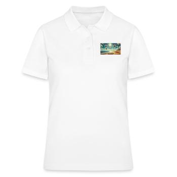 Zauberei - Frauen Polo Shirt - Weiß - Vorne - Ailine (174cm)