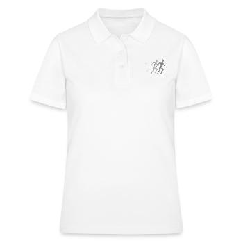 coureur - Polo Femme - blanc - Devant - Ailine (174cm)