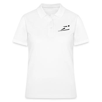 Saut à ski - Polo Femme - blanc - Devant - Ailine (174cm)